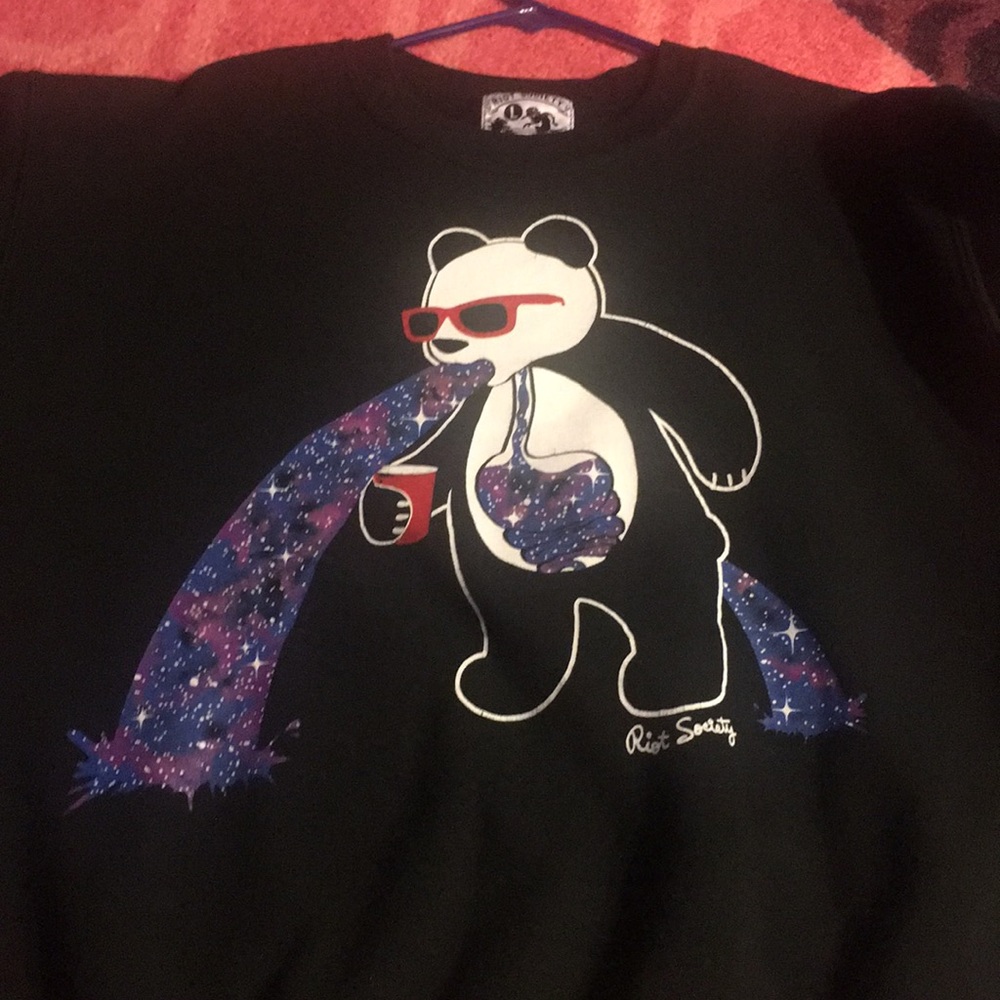 Sweat shirt panda